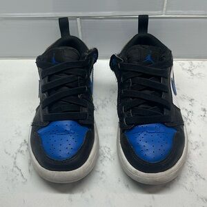 Air Jordan Toddler Sneakers - Blue, Black and White